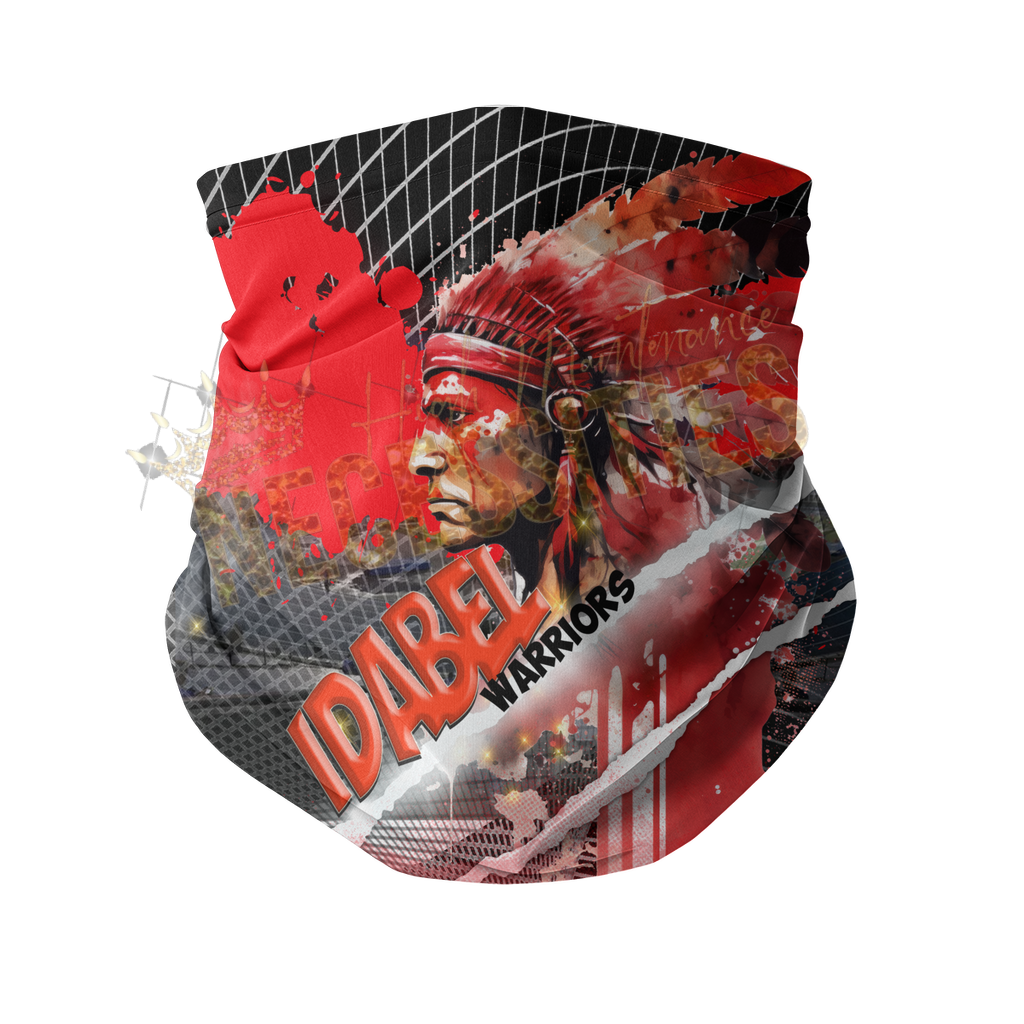 Warrior All Over Sublimation Neck Gaiter 1 Layer / Xs/S Accessories